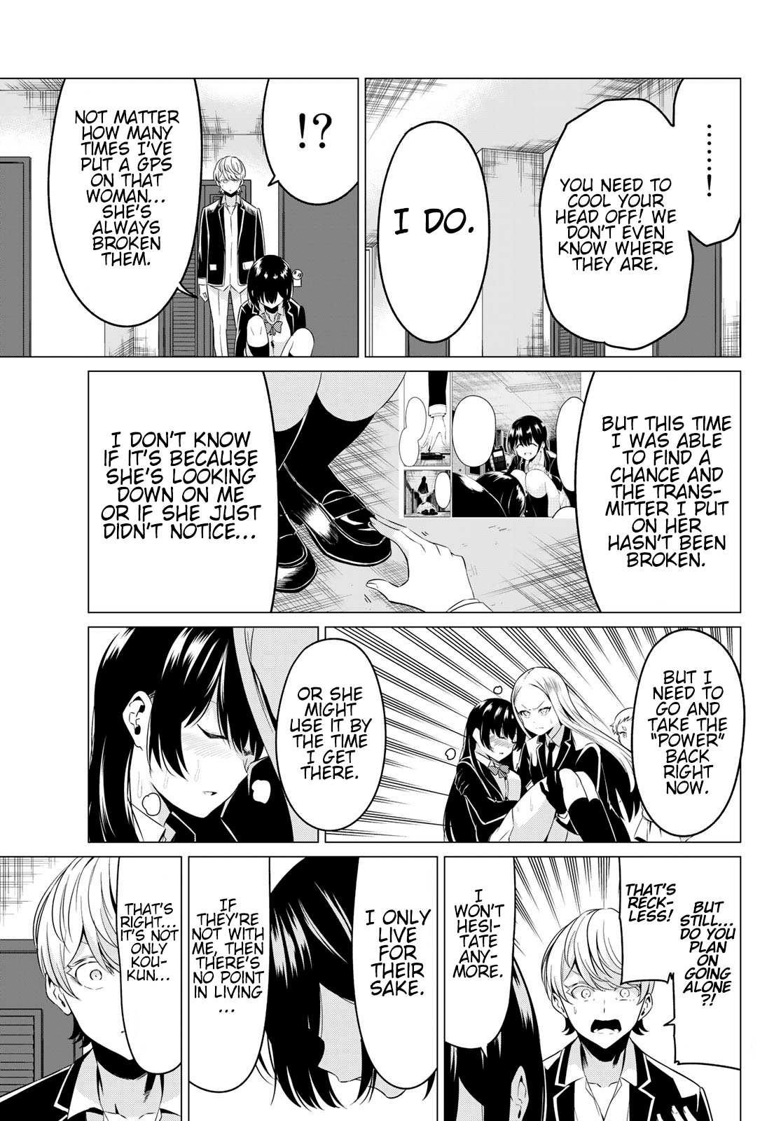 Sekai ka Kanojo ka Erabenai Chapter 36 page 21 - 