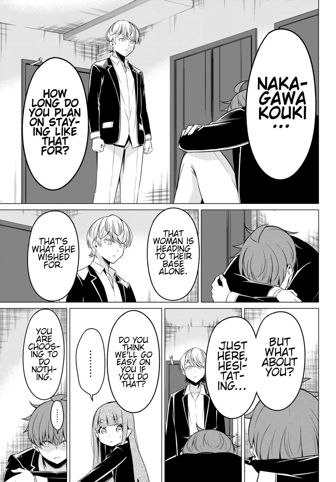 Sekai ka Kanojo ka Erabenai Chapter 36 page 23 - 