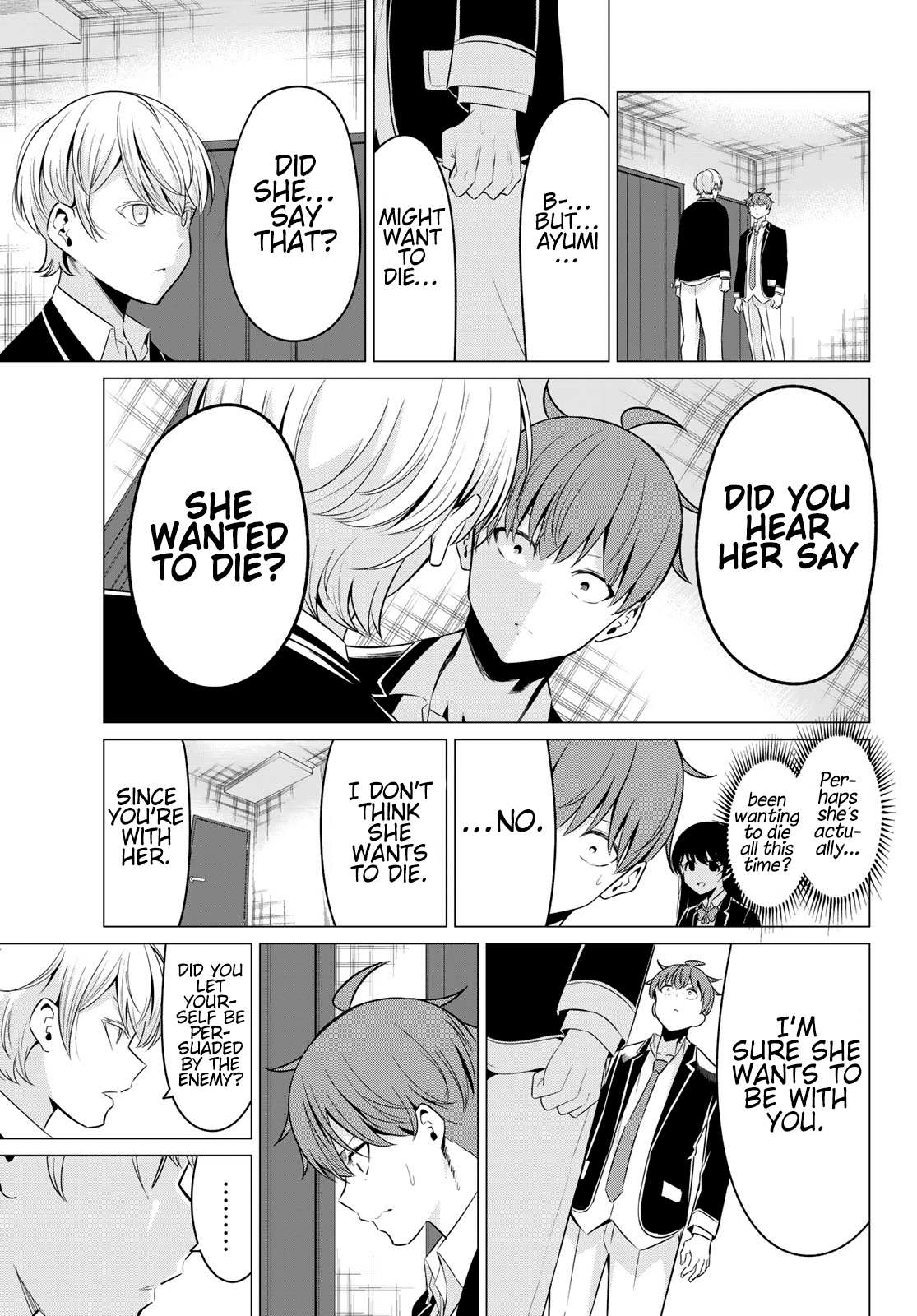 Sekai ka Kanojo ka Erabenai Chapter 36 page 27 - 