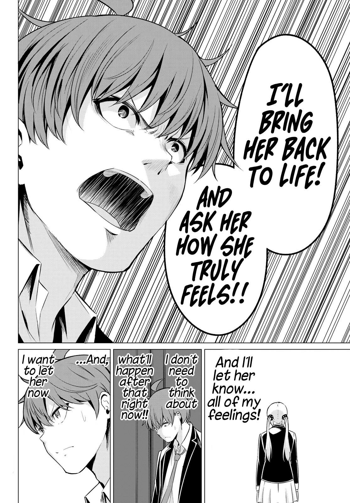 Sekai ka Kanojo ka Erabenai Chapter 36 page 30 - 