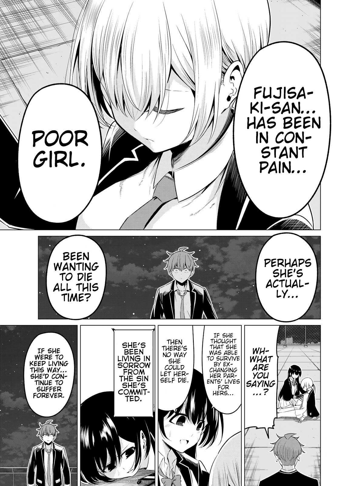 Sekai ka Kanojo ka Erabenai Chapter 36 page 4 - 