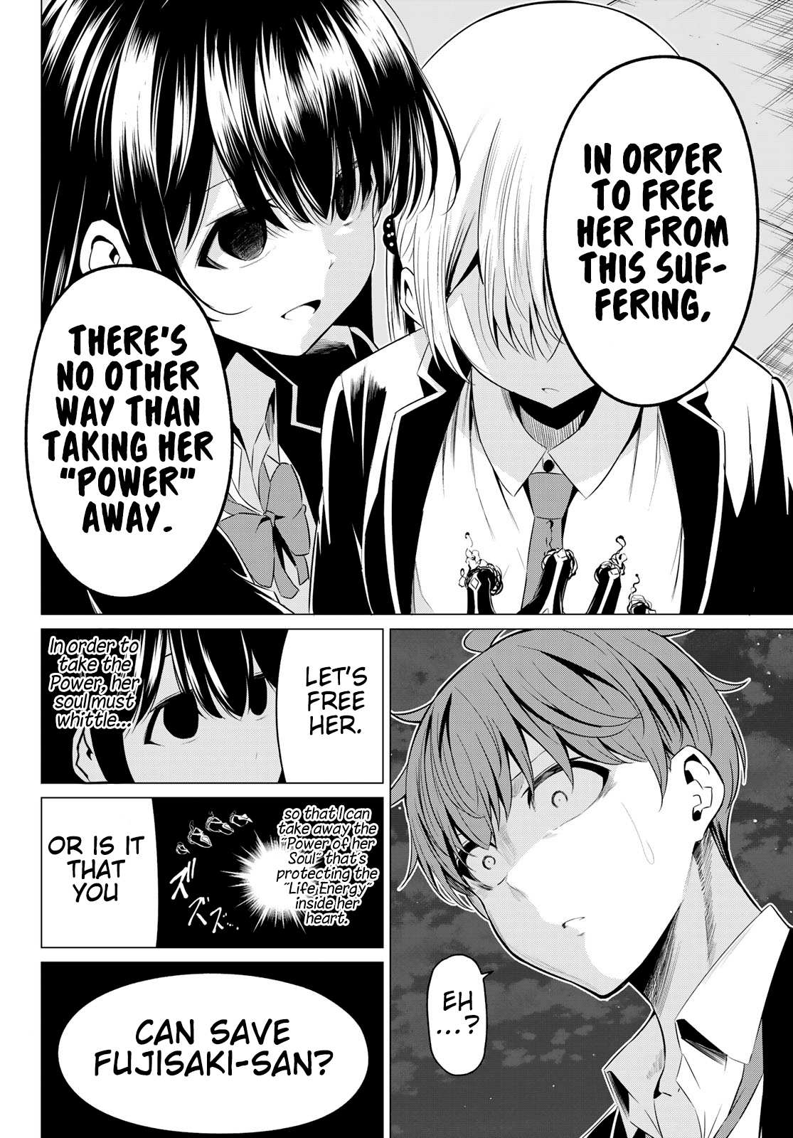 Sekai ka Kanojo ka Erabenai Chapter 36 page 5 - 