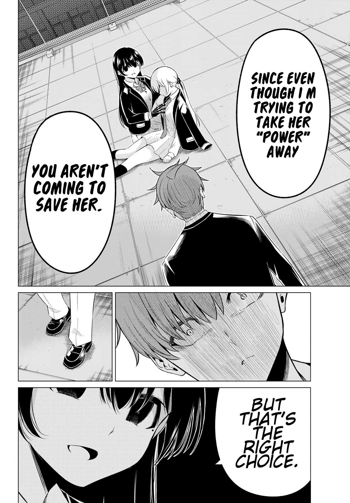 Sekai ka Kanojo ka Erabenai Chapter 36 page 7 - 