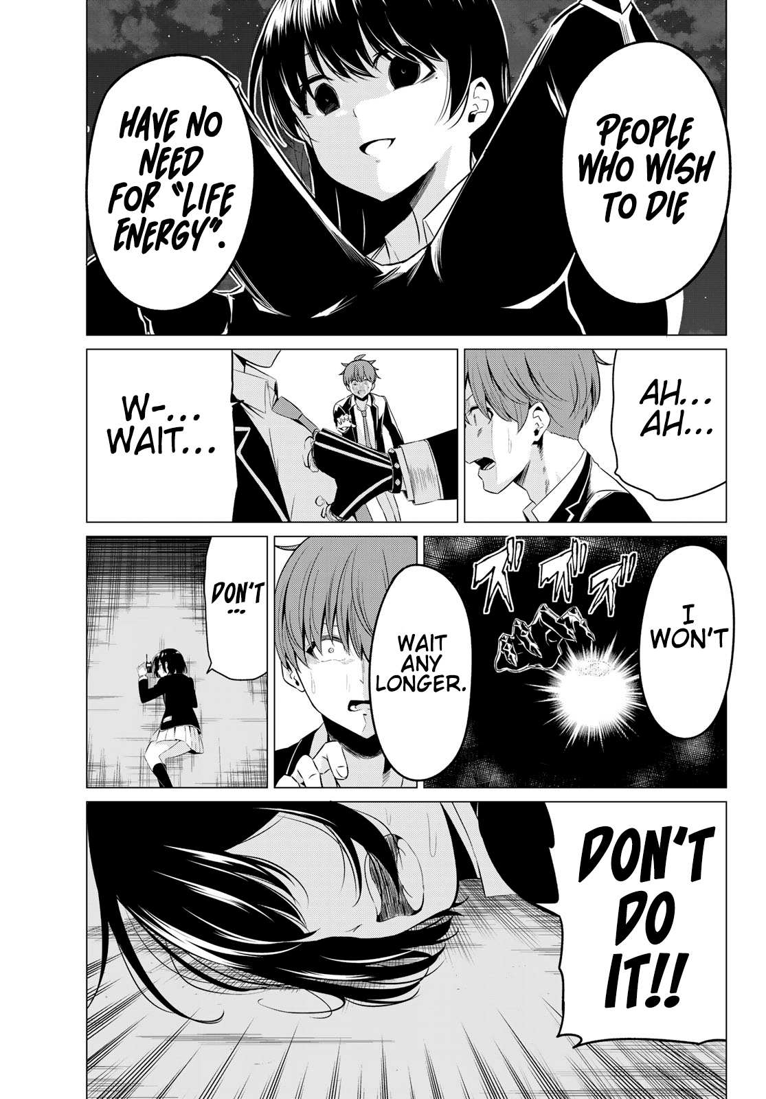 Sekai ka Kanojo ka Erabenai Chapter 36 page 8 - 