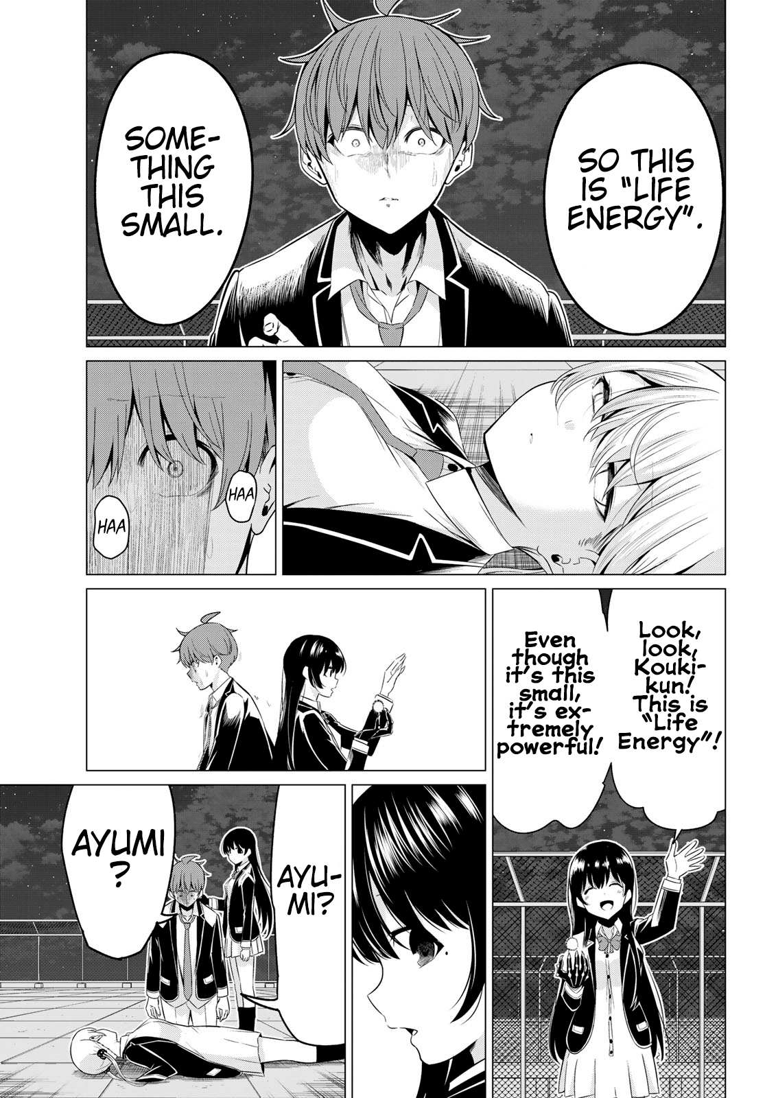 Sekai ka Kanojo ka Erabenai Chapter 36 page 10 - 
