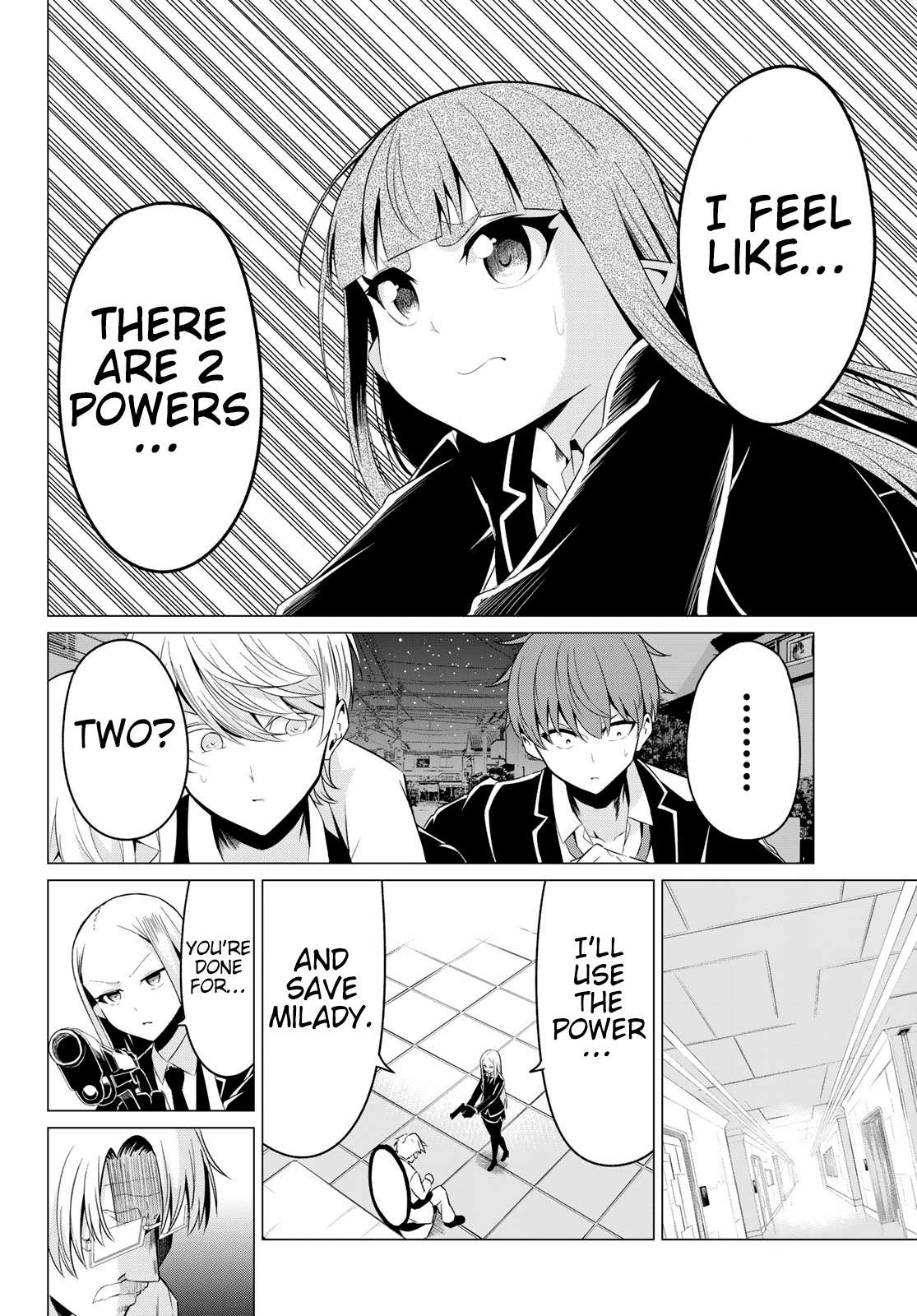 Sekai ka Kanojo ka Erabenai Chapter 37 page 3 - 