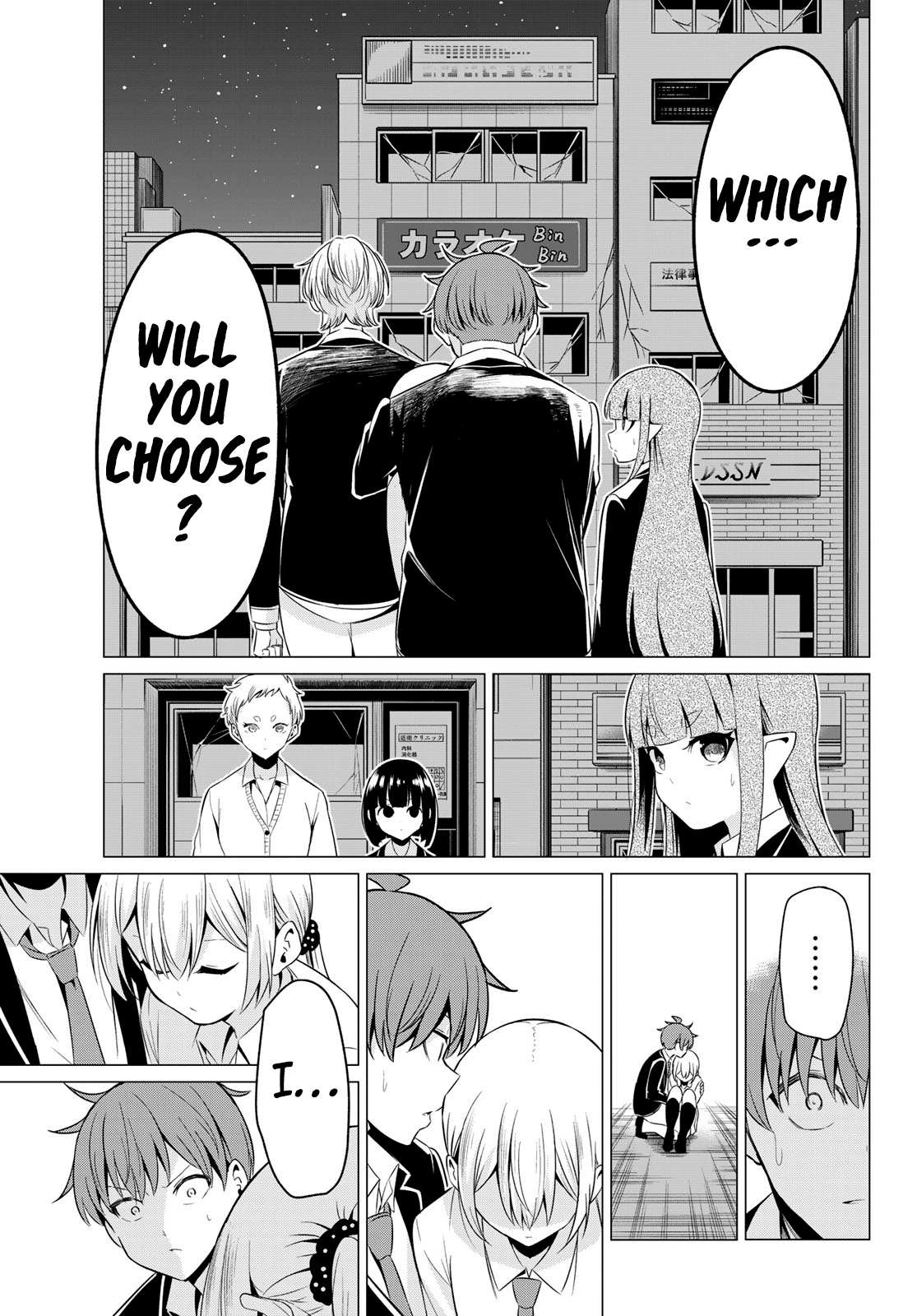 Sekai ka Kanojo ka Erabenai Chapter 37 page 24 - 