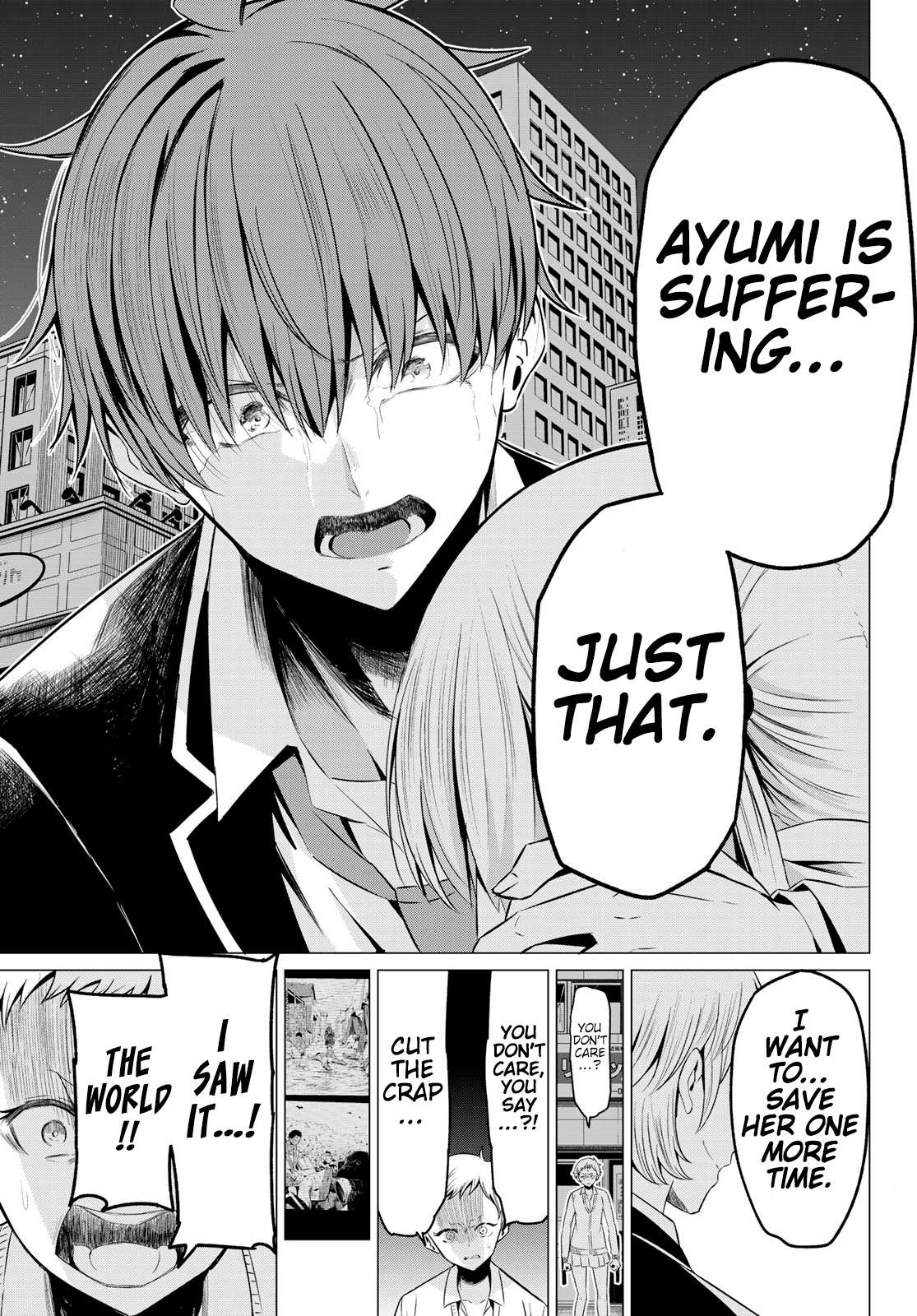 Sekai ka Kanojo ka Erabenai Chapter 37 page 27 - 