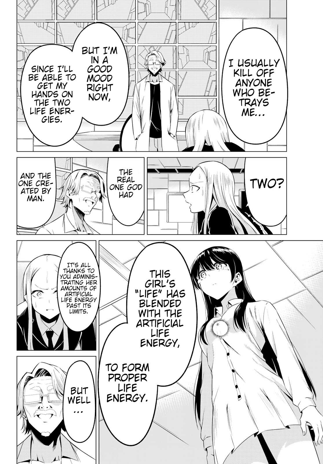 Sekai ka Kanojo ka Erabenai Chapter 37 page 7 - 