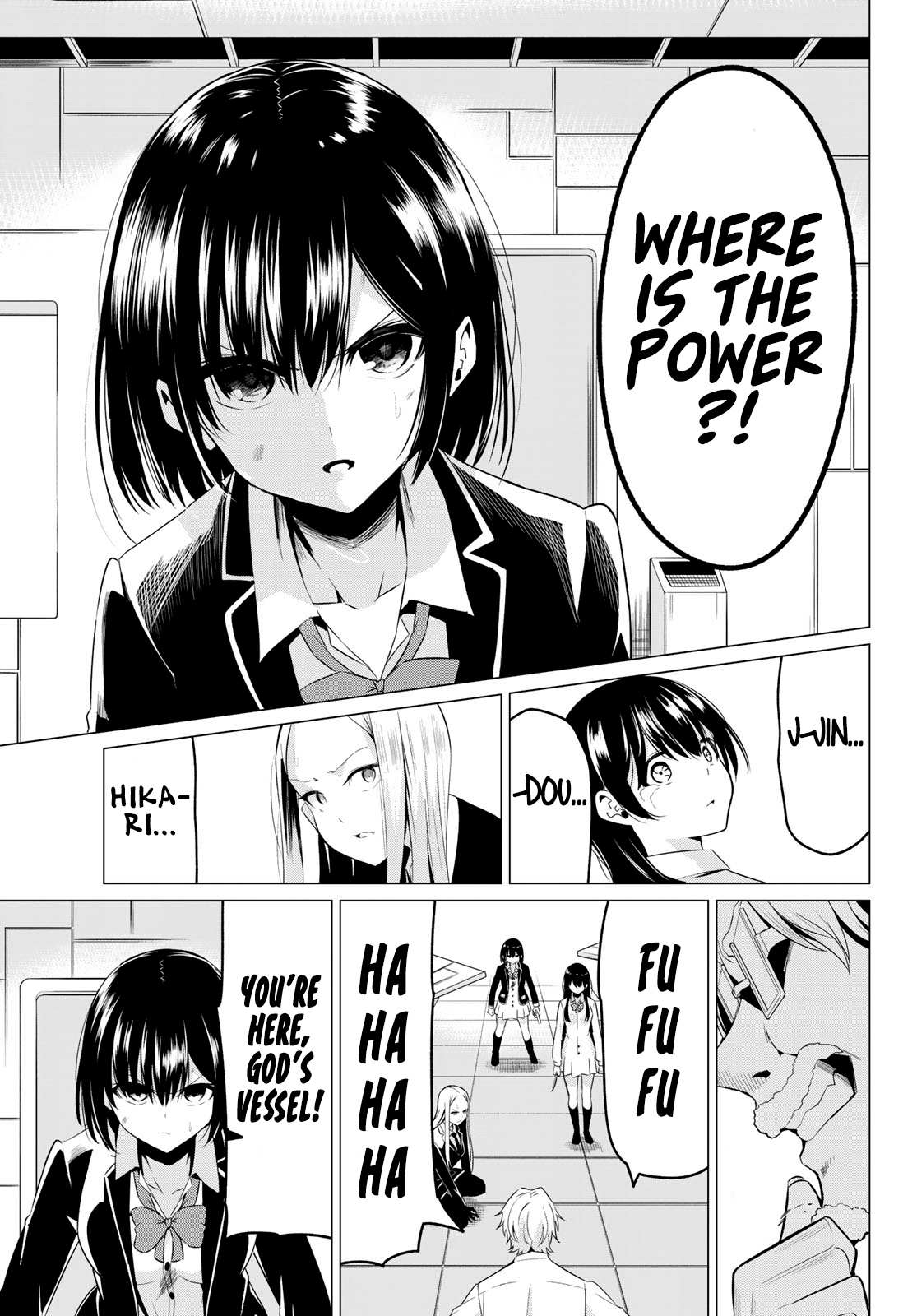 Sekai ka Kanojo ka Erabenai Chapter 37 page 10 - 