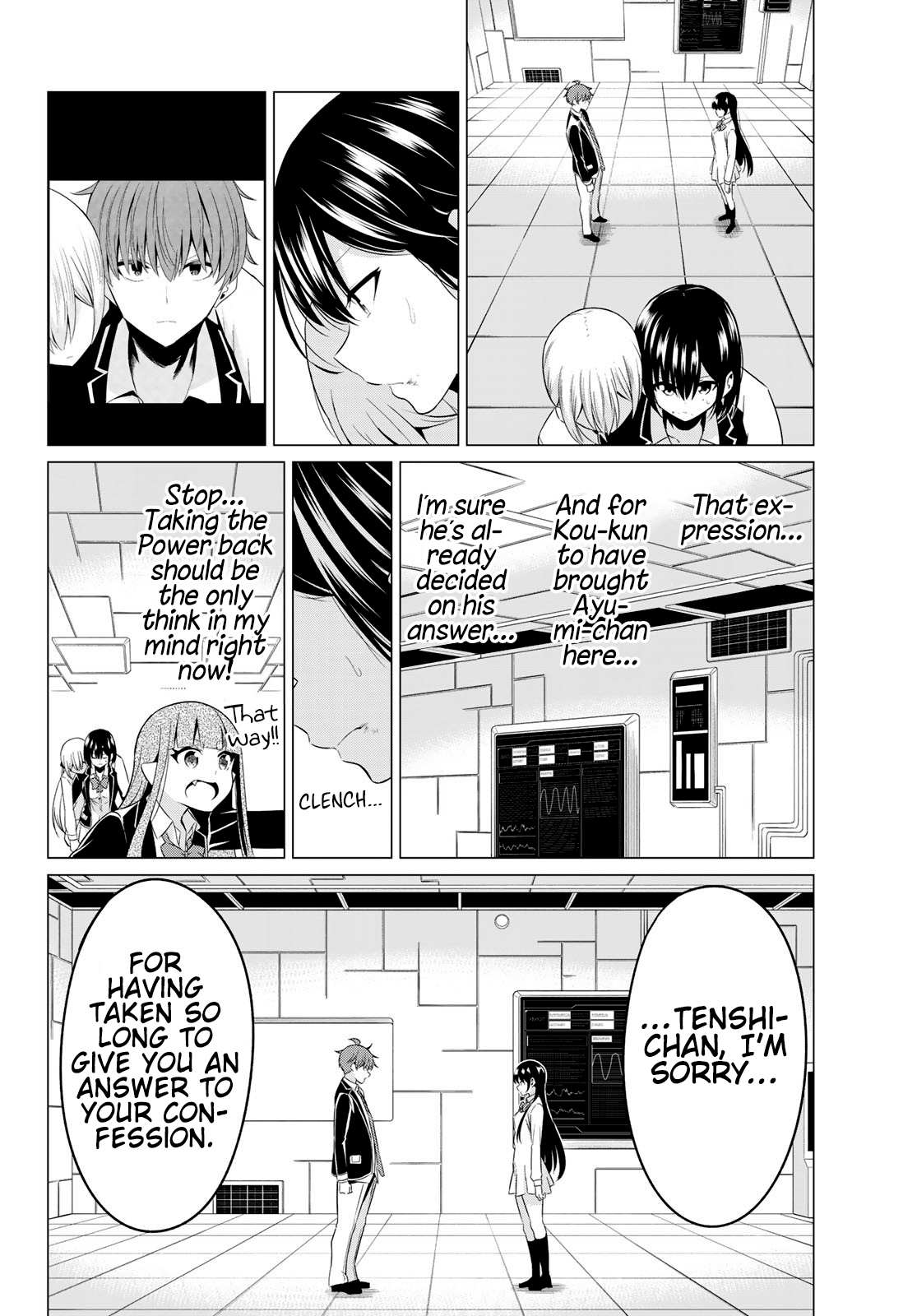 Sekai ka Kanojo ka Erabenai Chapter 38 page 17 - 