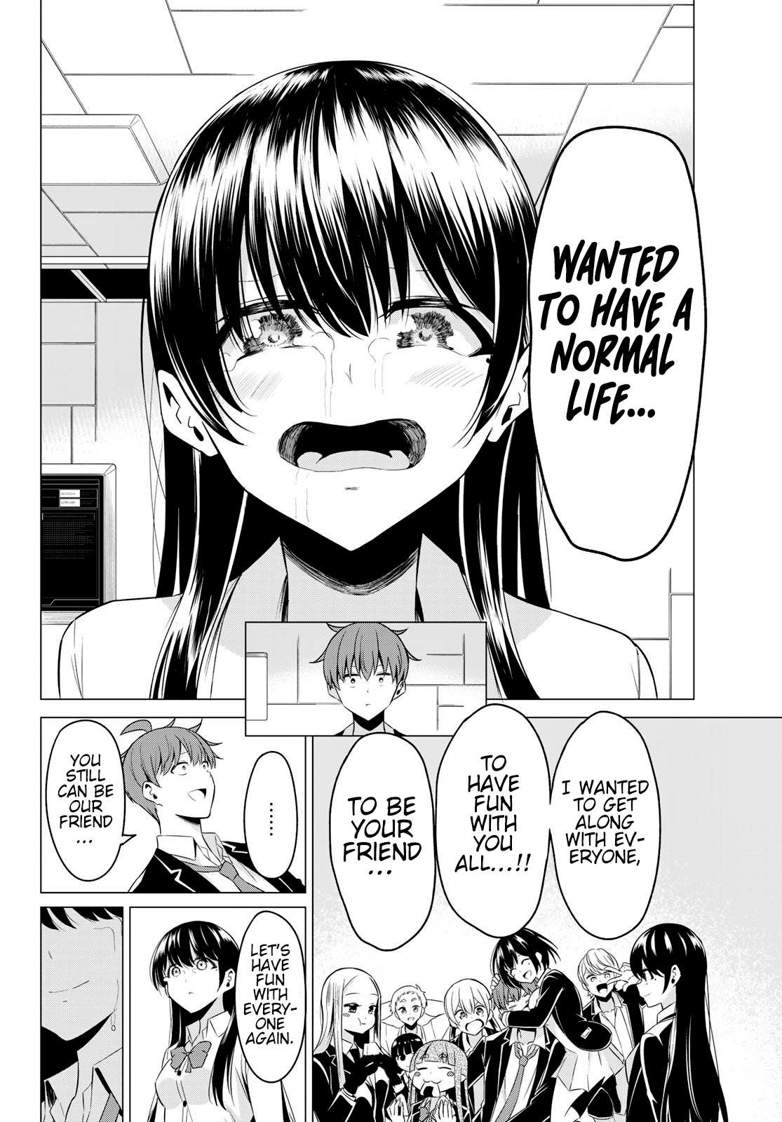 Sekai ka Kanojo ka Erabenai Chapter 38 page 19 - 