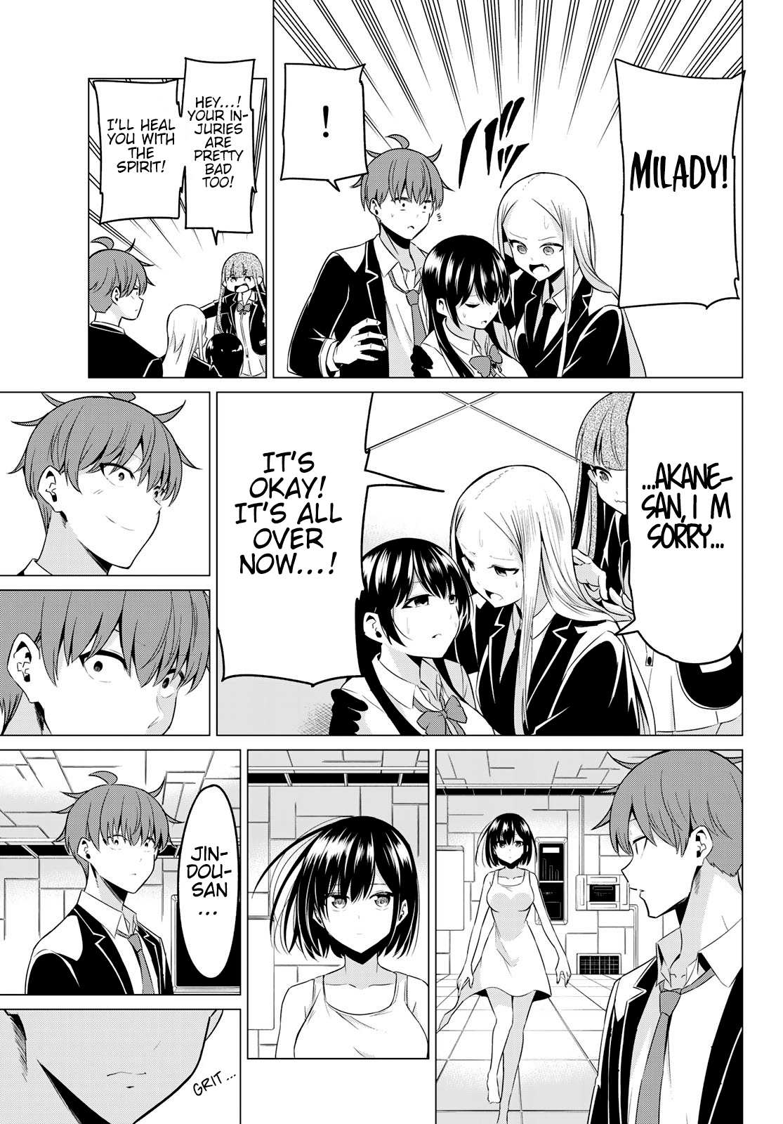 Sekai ka Kanojo ka Erabenai Chapter 38 page 23 - 
