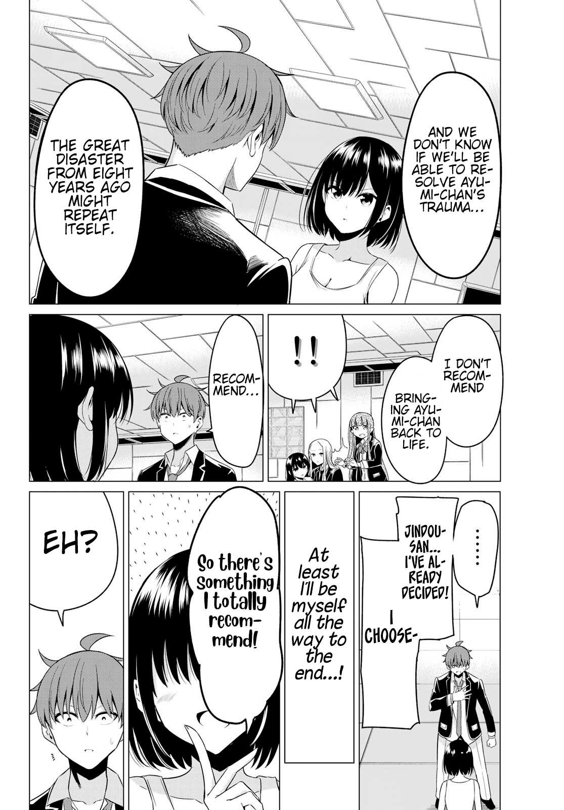 Sekai ka Kanojo ka Erabenai Chapter 38 page 26 - 