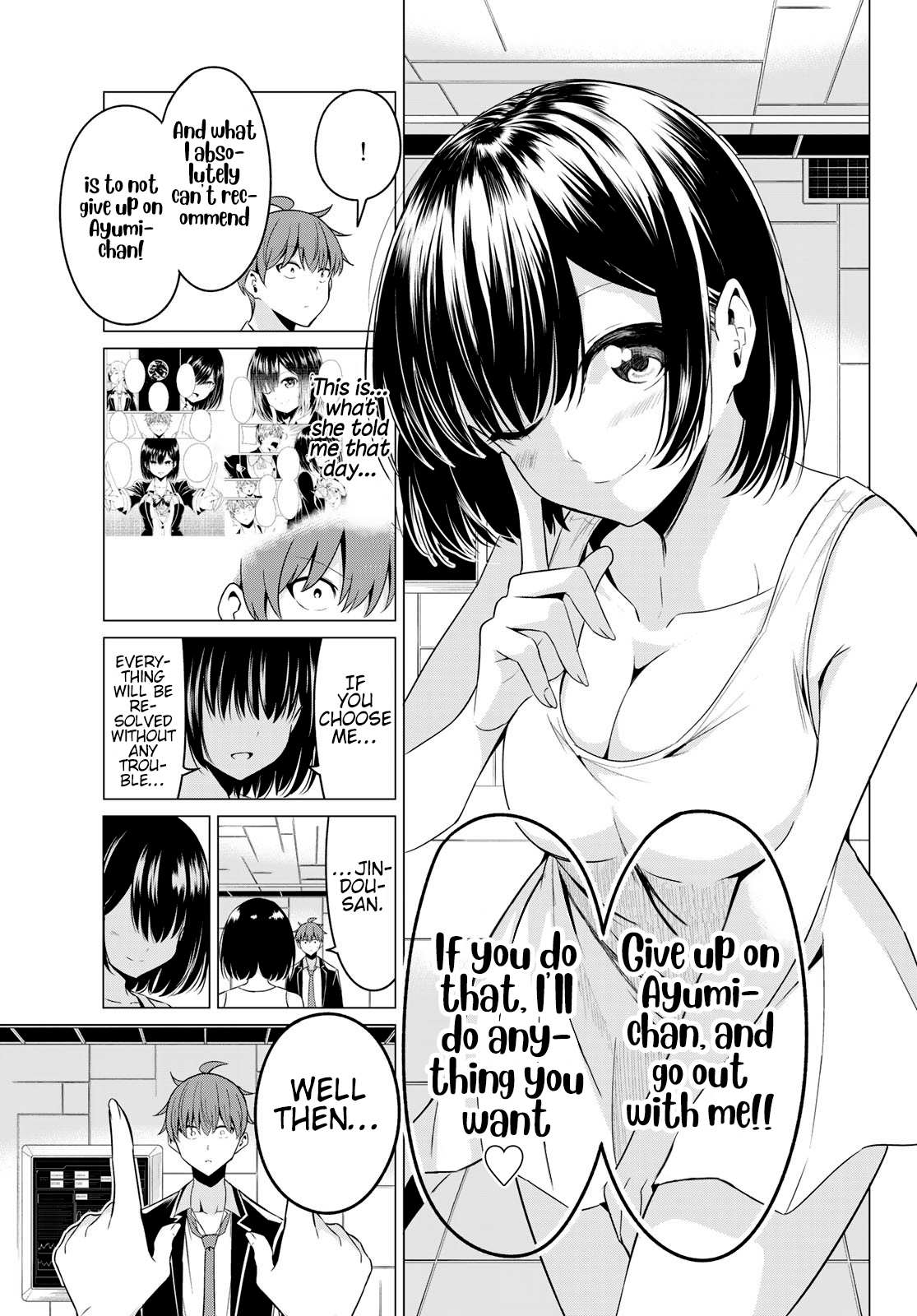 Sekai ka Kanojo ka Erabenai Chapter 38 page 27 - 