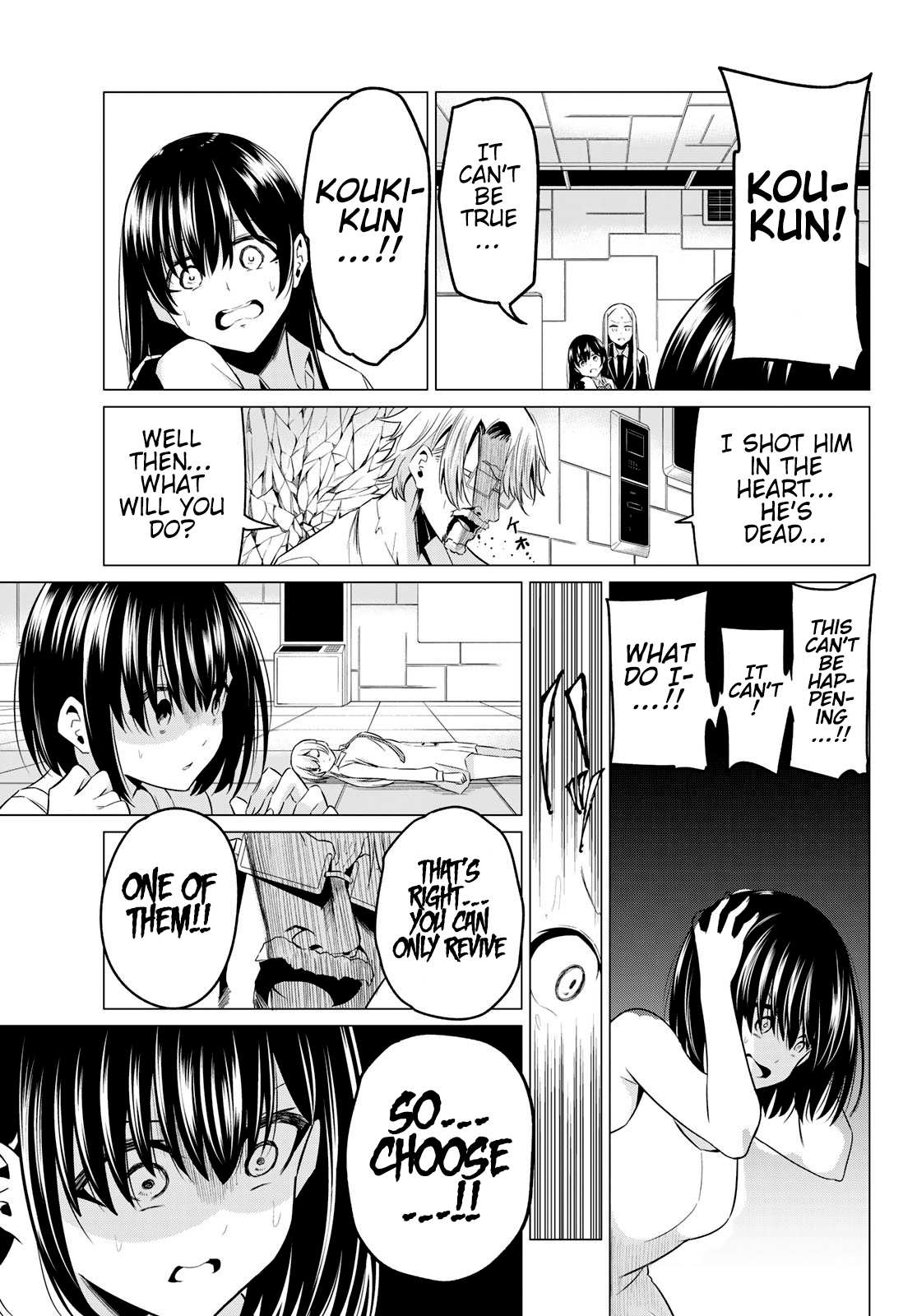 Sekai ka Kanojo ka Erabenai Chapter 38 page 34 - 