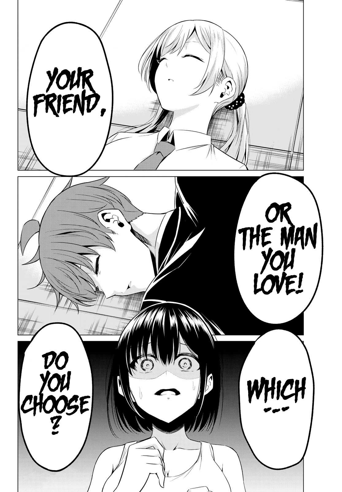 Sekai ka Kanojo ka Erabenai Chapter 38 page 35 - 
