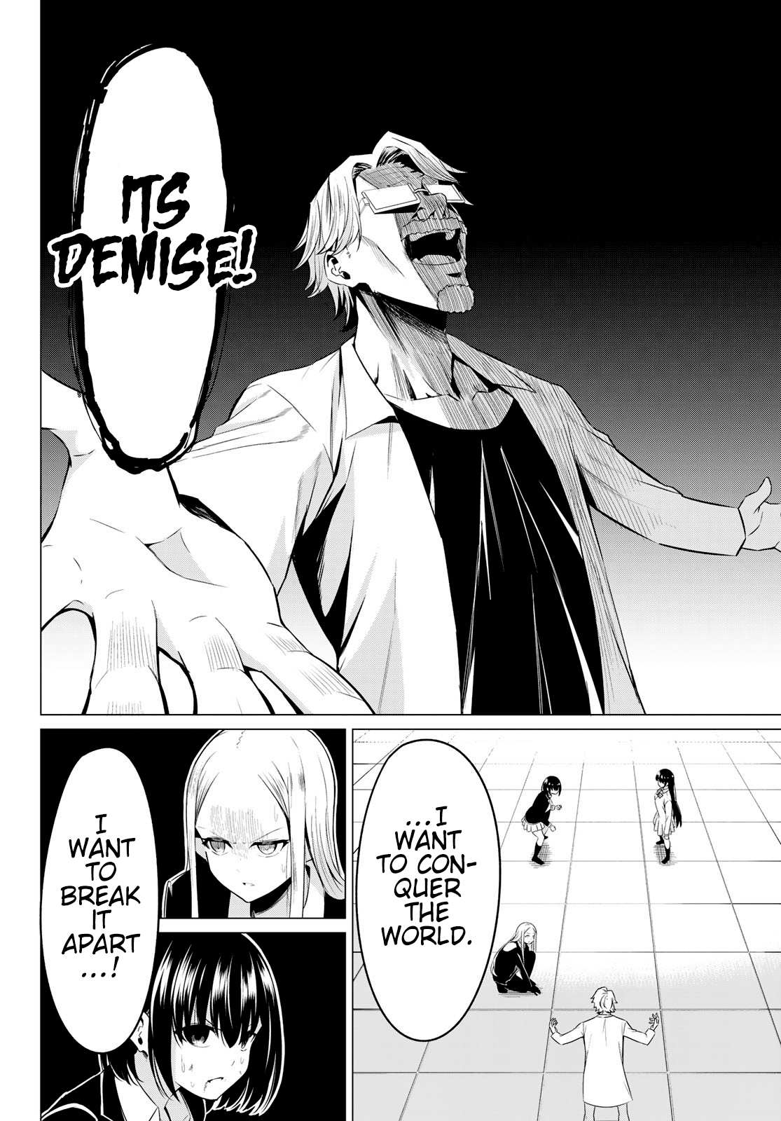 Sekai ka Kanojo ka Erabenai Chapter 38 page 7 - 