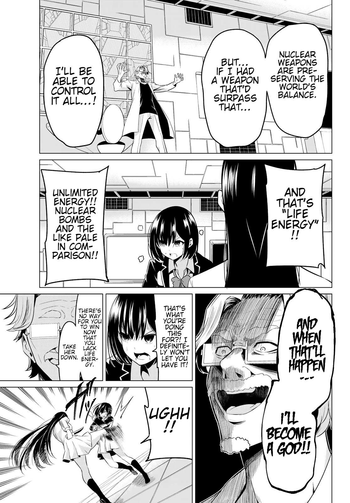 Sekai ka Kanojo ka Erabenai Chapter 38 page 8 - 