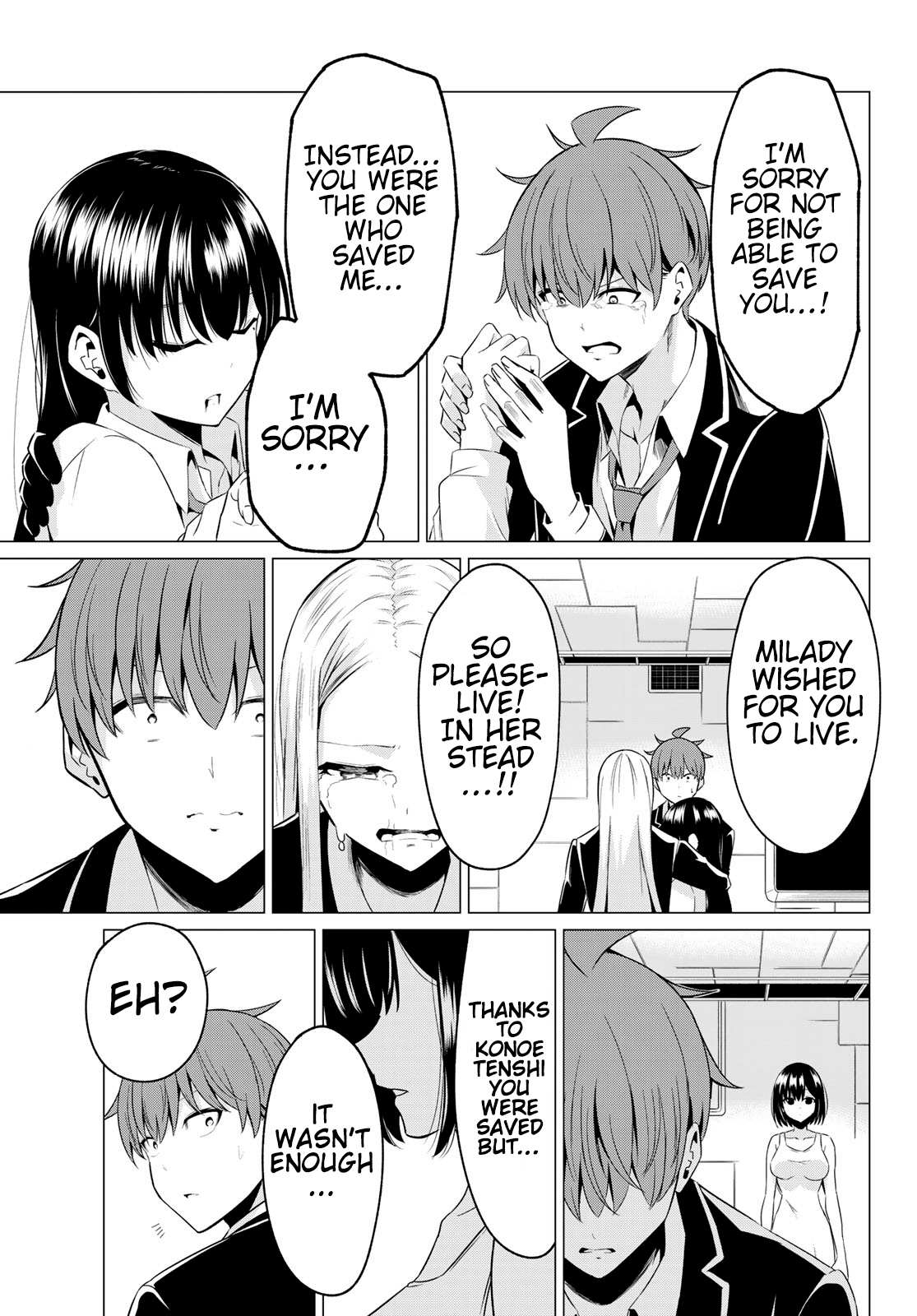 Sekai ka Kanojo ka Erabenai Chapter 39 page 17 - 