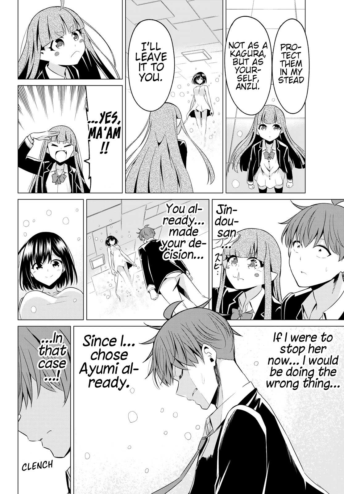 Sekai ka Kanojo ka Erabenai Chapter 39 page 28 - 