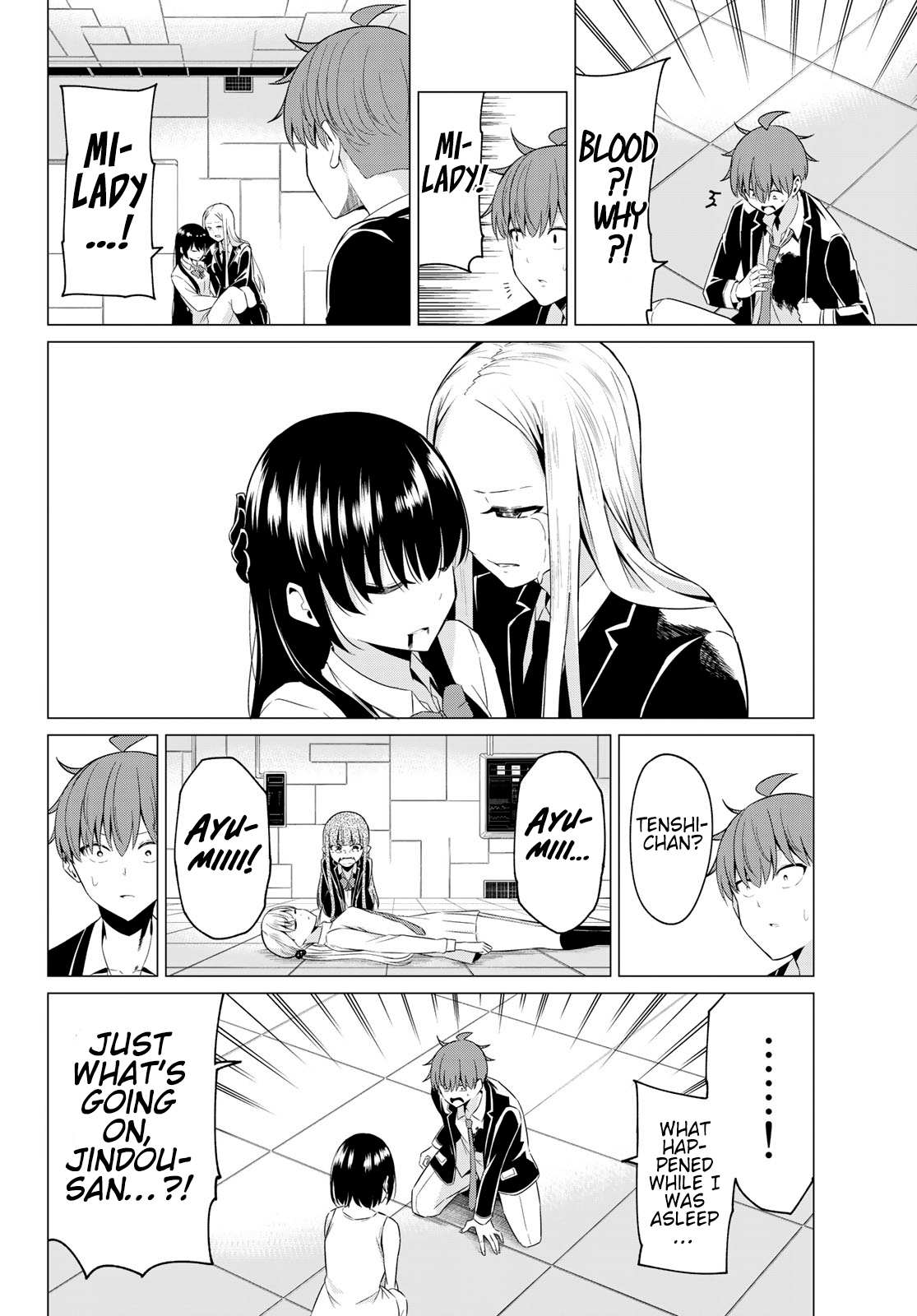 Sekai ka Kanojo ka Erabenai Chapter 39 page 4 - 