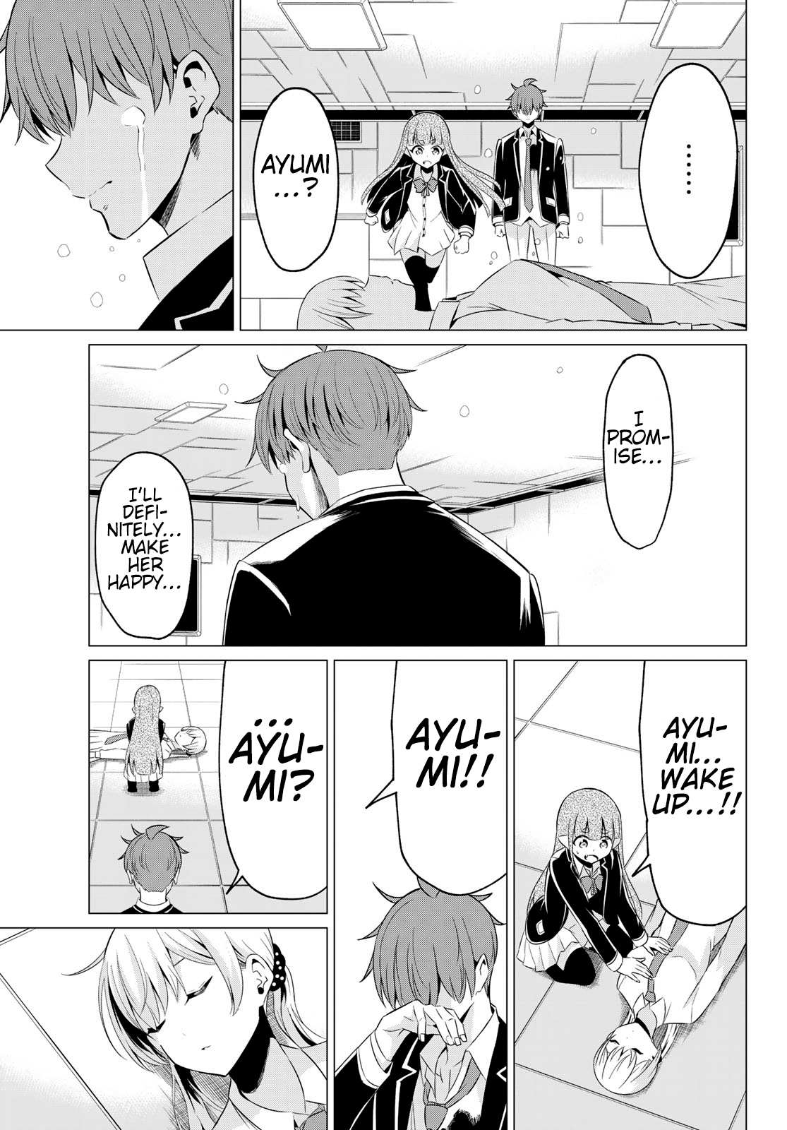 Sekai ka Kanojo ka Erabenai Chapter 39 page 34 - 