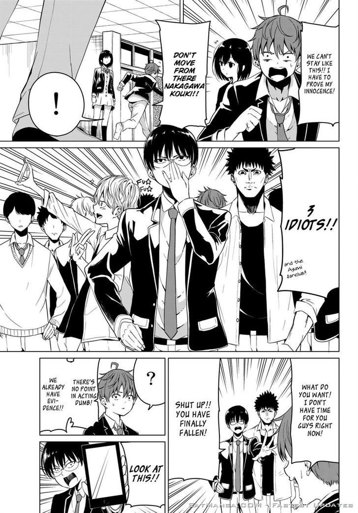 Sekai ka Kanojo ka Erabenai Chapter 4 page 11 - 