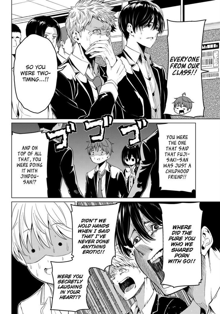 Sekai ka Kanojo ka Erabenai Chapter 4 page 14 - 