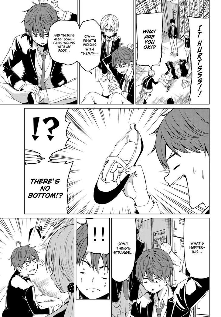 Sekai ka Kanojo ka Erabenai Chapter 4 page 5 - 