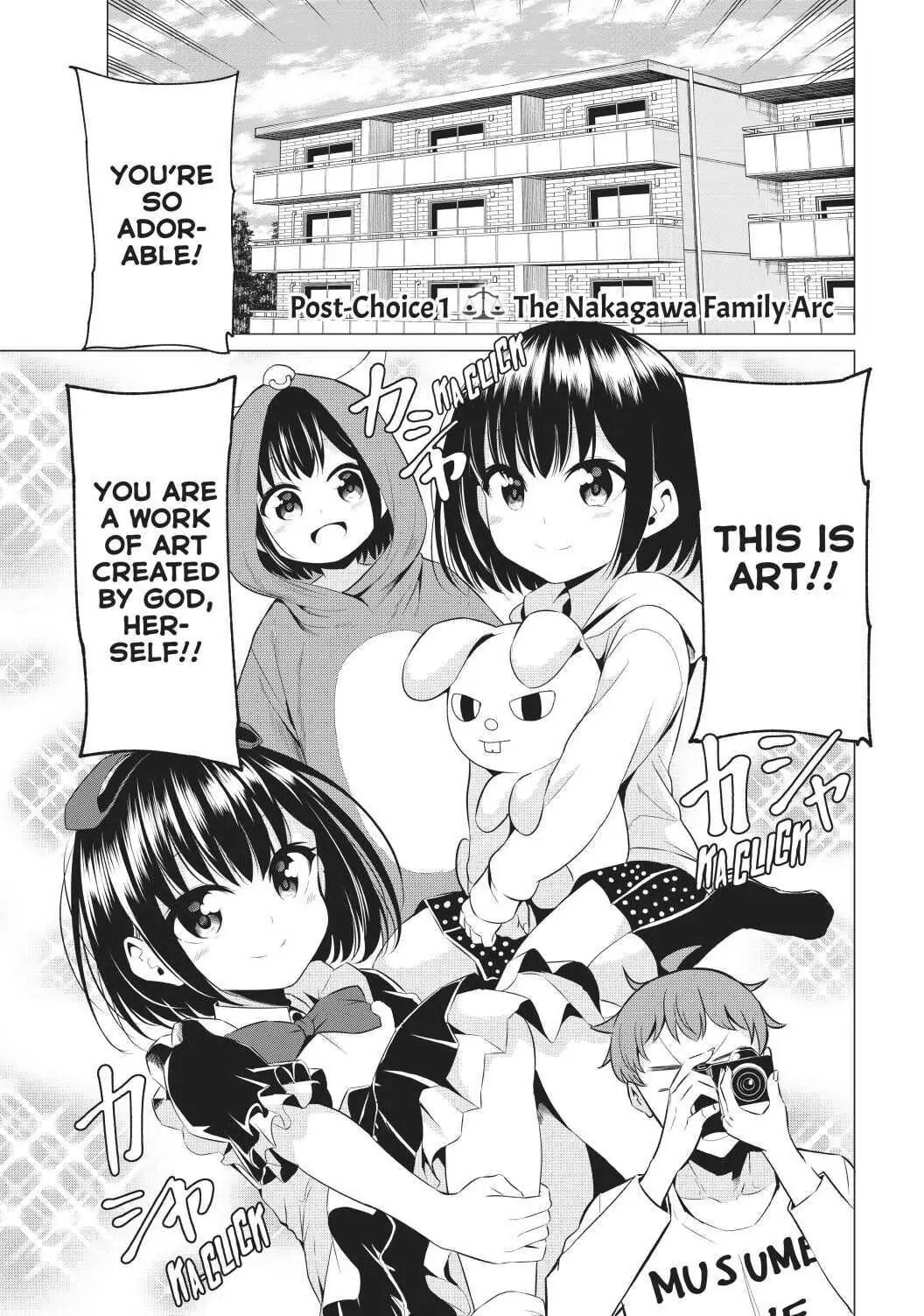 Sekai ka Kanojo ka Erabenai Chapter 40.1 page 1 - 