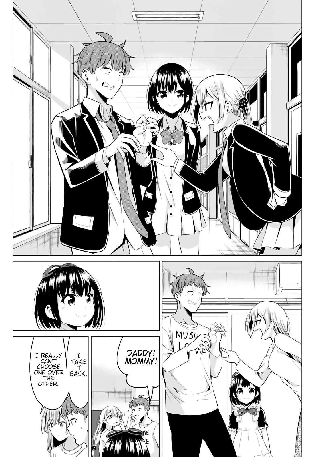 Sekai ka Kanojo ka Erabenai Chapter 40.2 page 8 - 