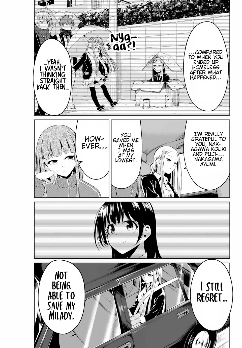 Sekai ka Kanojo ka Erabenai Chapter 40.3 page 4 - 