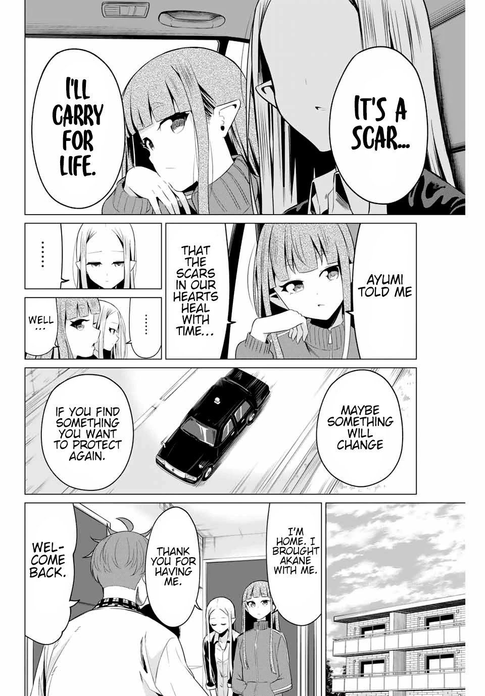 Sekai ka Kanojo ka Erabenai Chapter 40.3 page 5 - 