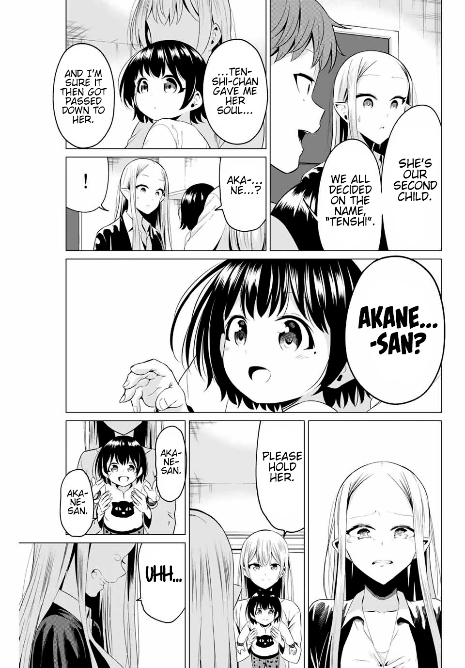 Sekai ka Kanojo ka Erabenai Chapter 40.3 page 8 - 