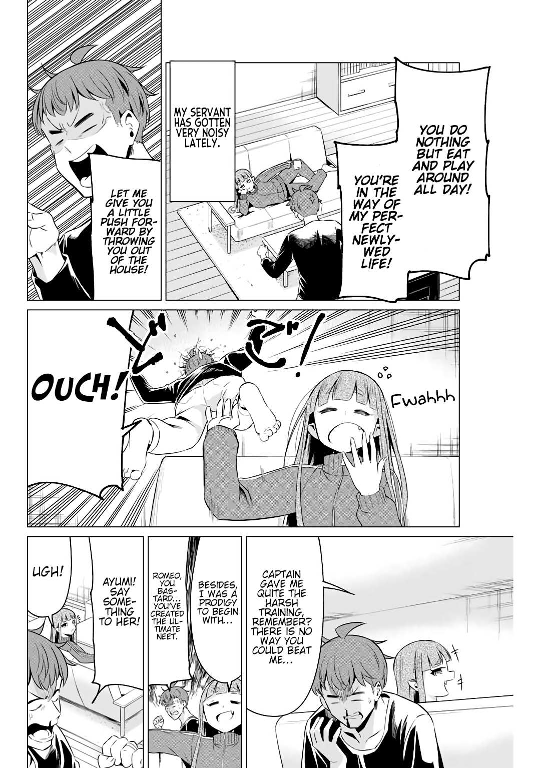 Sekai ka Kanojo ka Erabenai Chapter 40.4 page 3 - 
