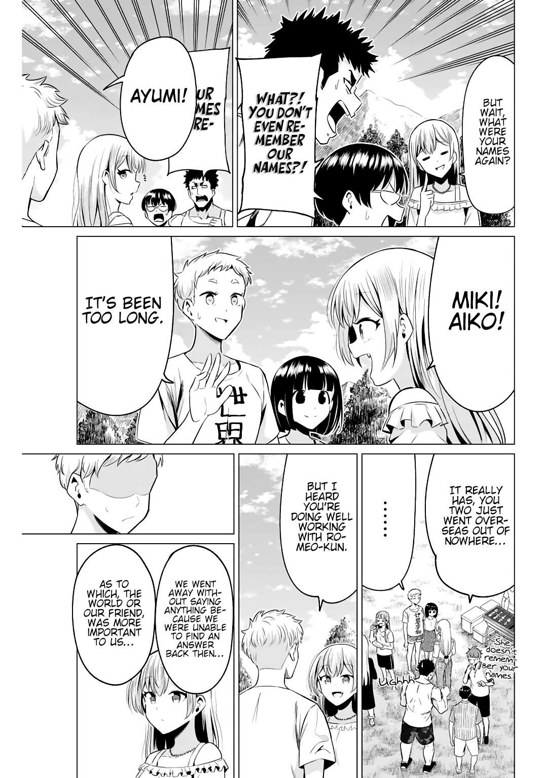 Sekai ka Kanojo ka Erabenai Chapter 40.5 page 4 - 