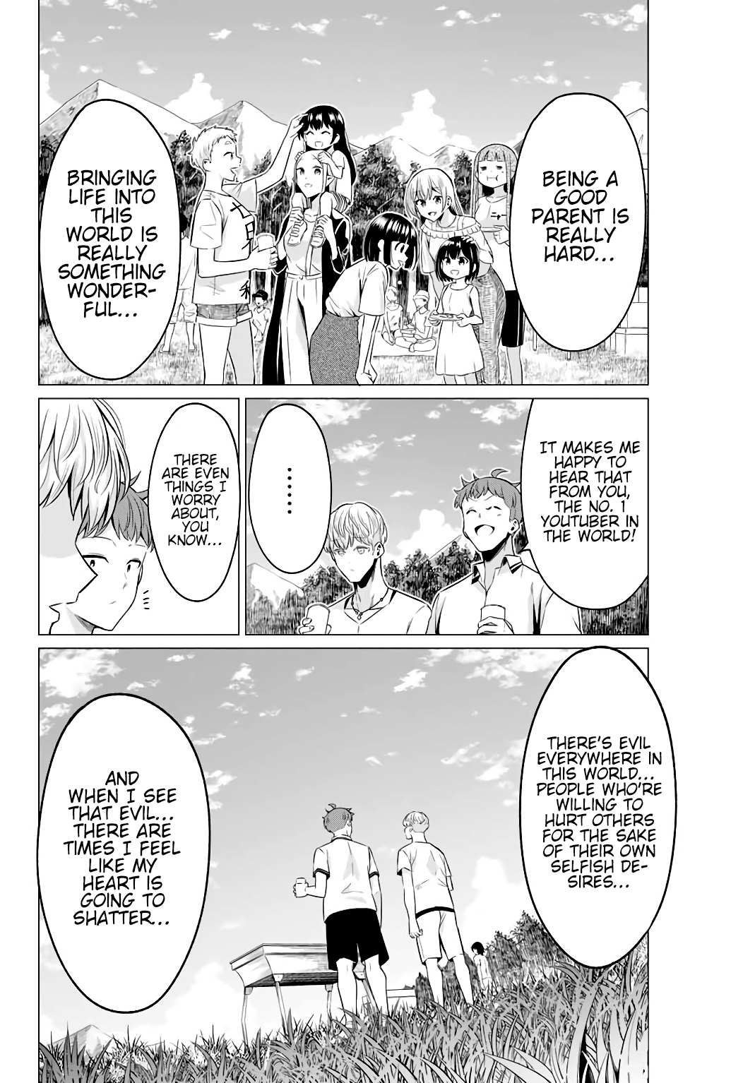 Sekai ka Kanojo ka Erabenai Chapter 40.5 page 7 - 