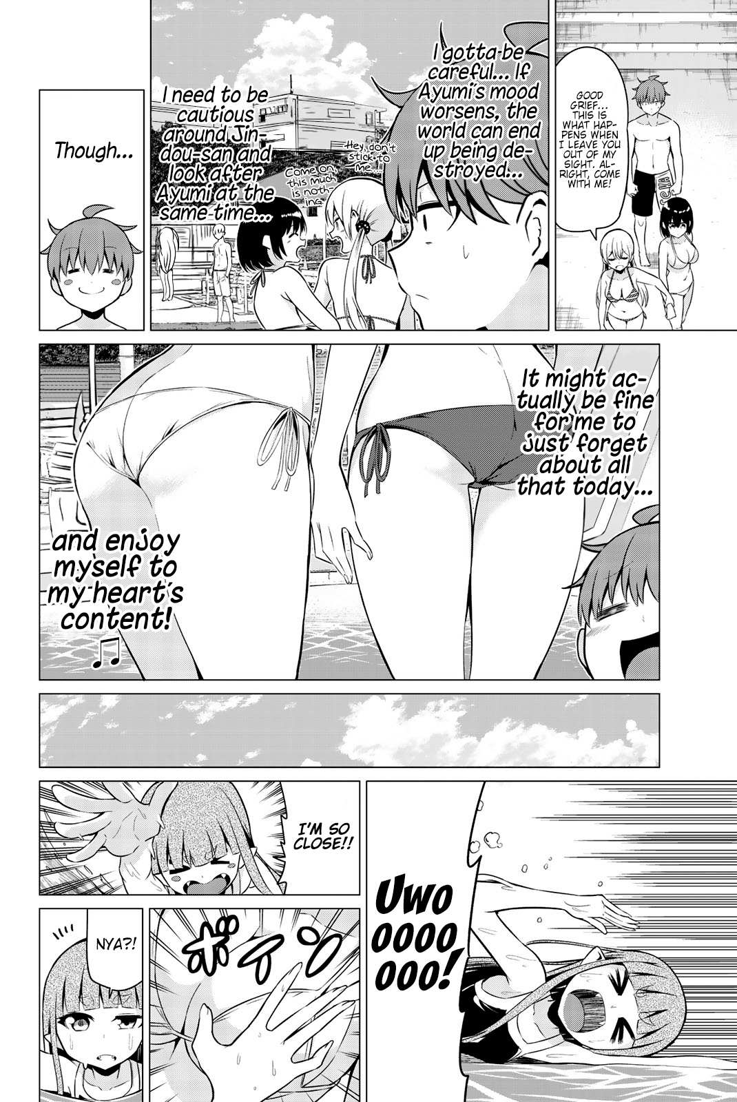 Sekai ka Kanojo ka Erabenai Chapter 40.6 page 6 - 