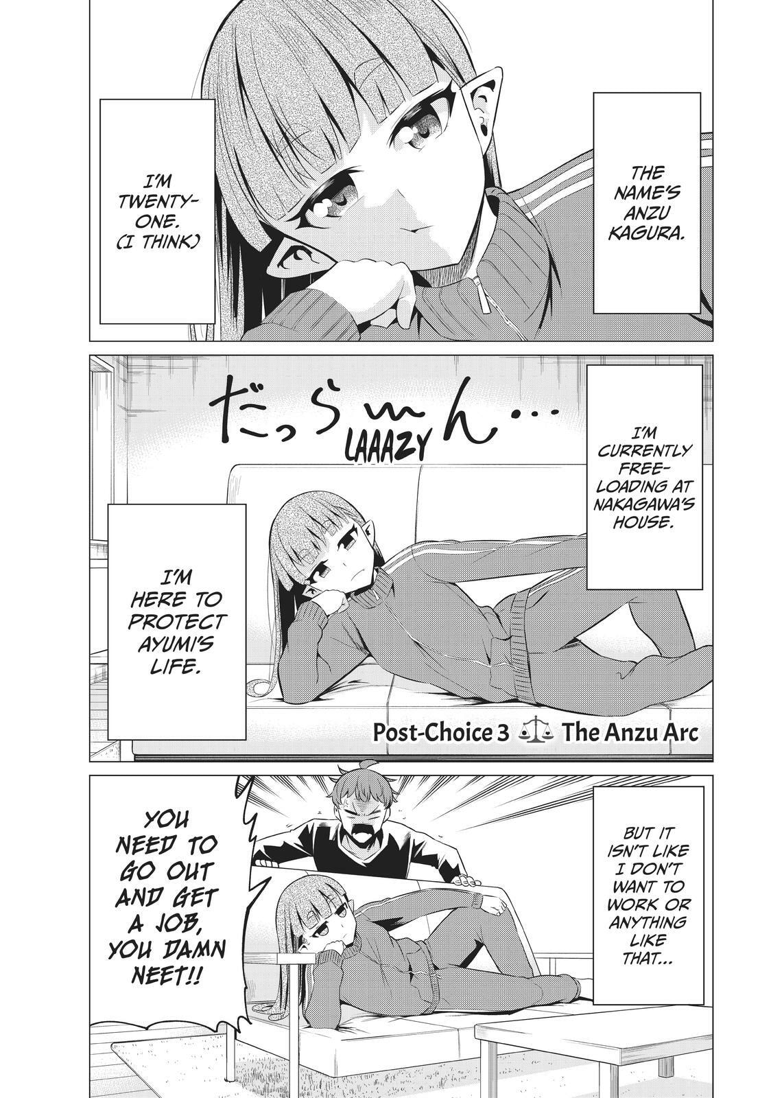 Sekai ka Kanojo ka Erabenai Chapter 40.7 page 1 - 