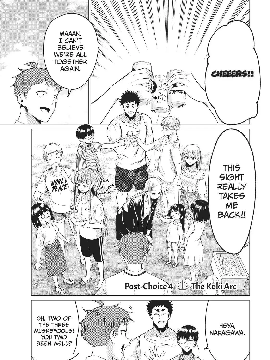 Sekai ka Kanojo ka Erabenai Chapter 40.8 page 1 - 