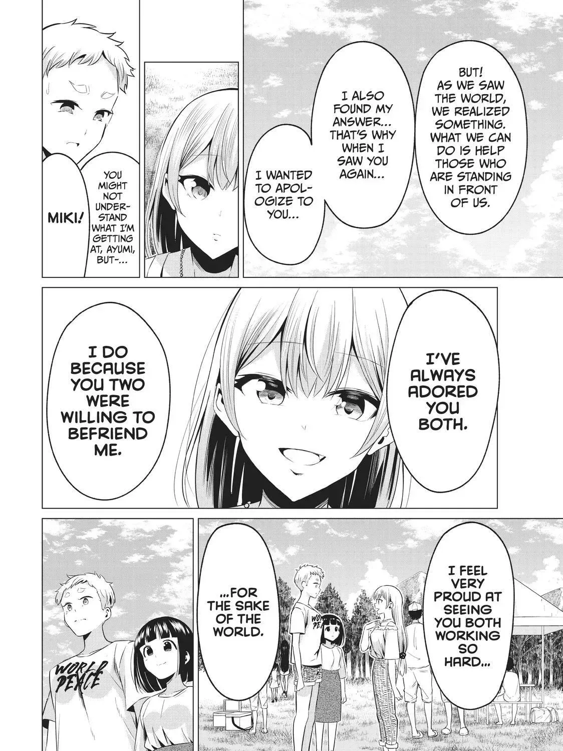 Sekai ka Kanojo ka Erabenai Chapter 40.8 page 7 - 