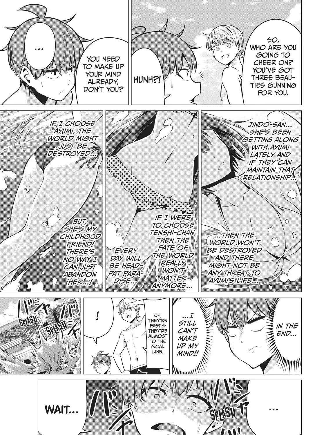 Sekai ka Kanojo ka Erabenai Chapter 40.9 page 23 - 