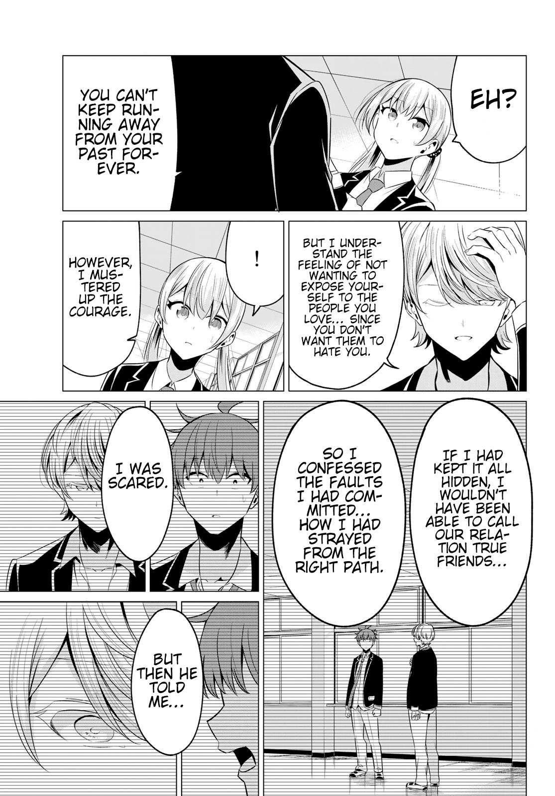 Sekai ka Kanojo ka Erabenai Chapter 40 page 11 - 