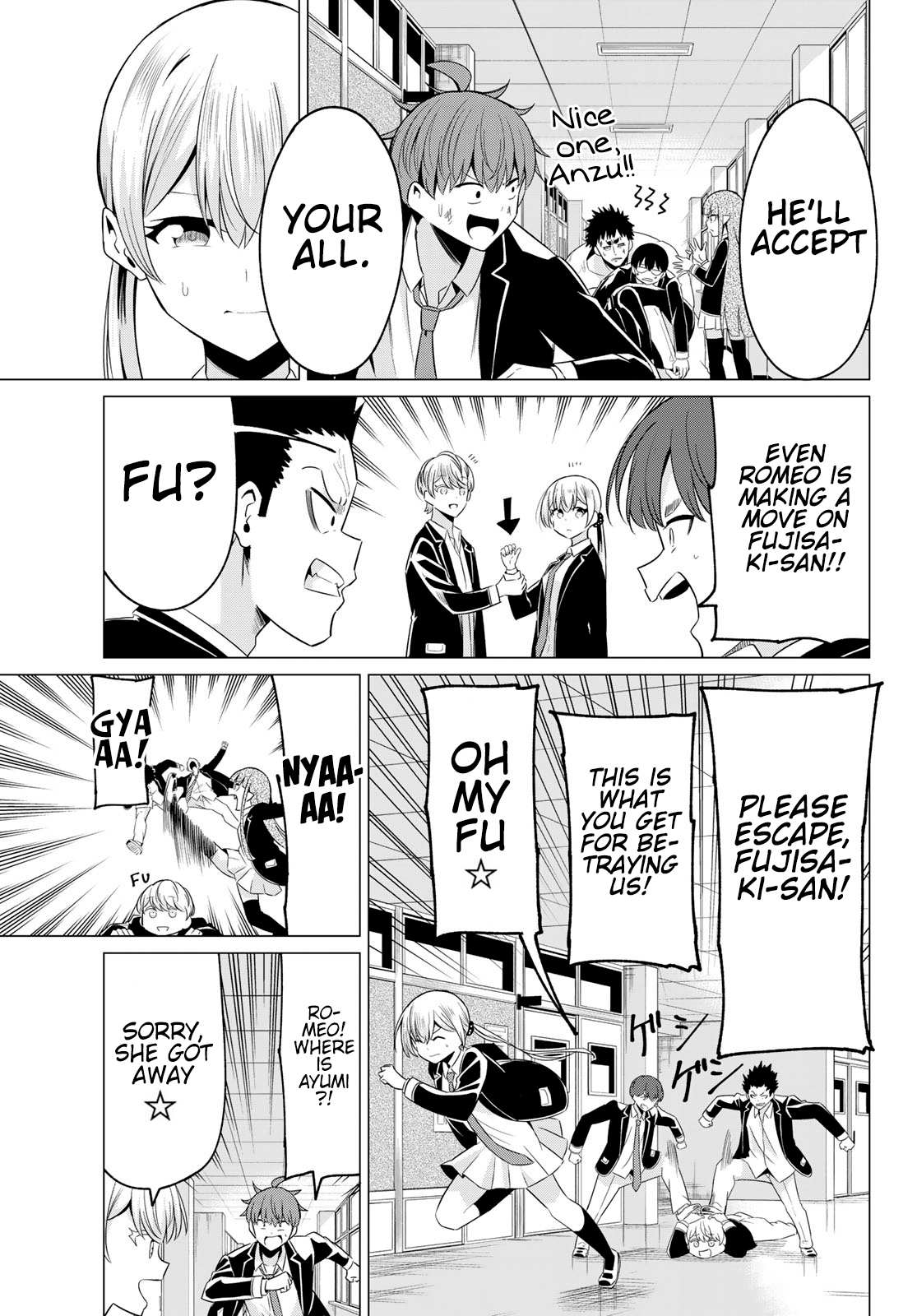 Sekai ka Kanojo ka Erabenai Chapter 40 page 13 - 
