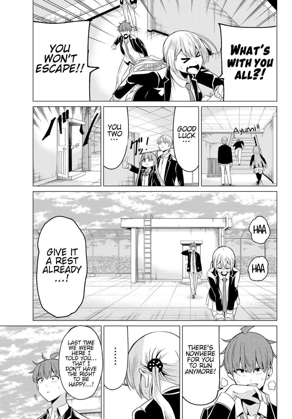 Sekai ka Kanojo ka Erabenai Chapter 40 page 15 - 