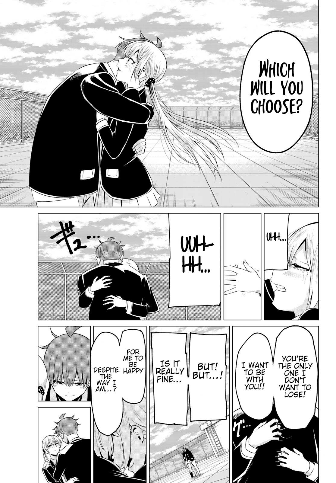 Sekai ka Kanojo ka Erabenai Chapter 40 page 23 - 