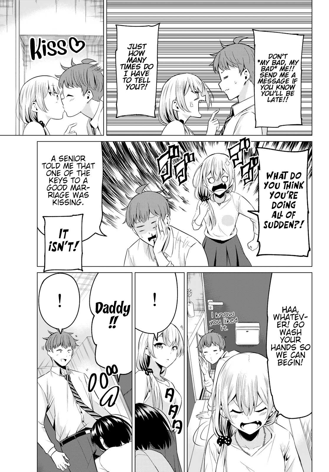 Sekai ka Kanojo ka Erabenai Chapter 40 page 33 - 