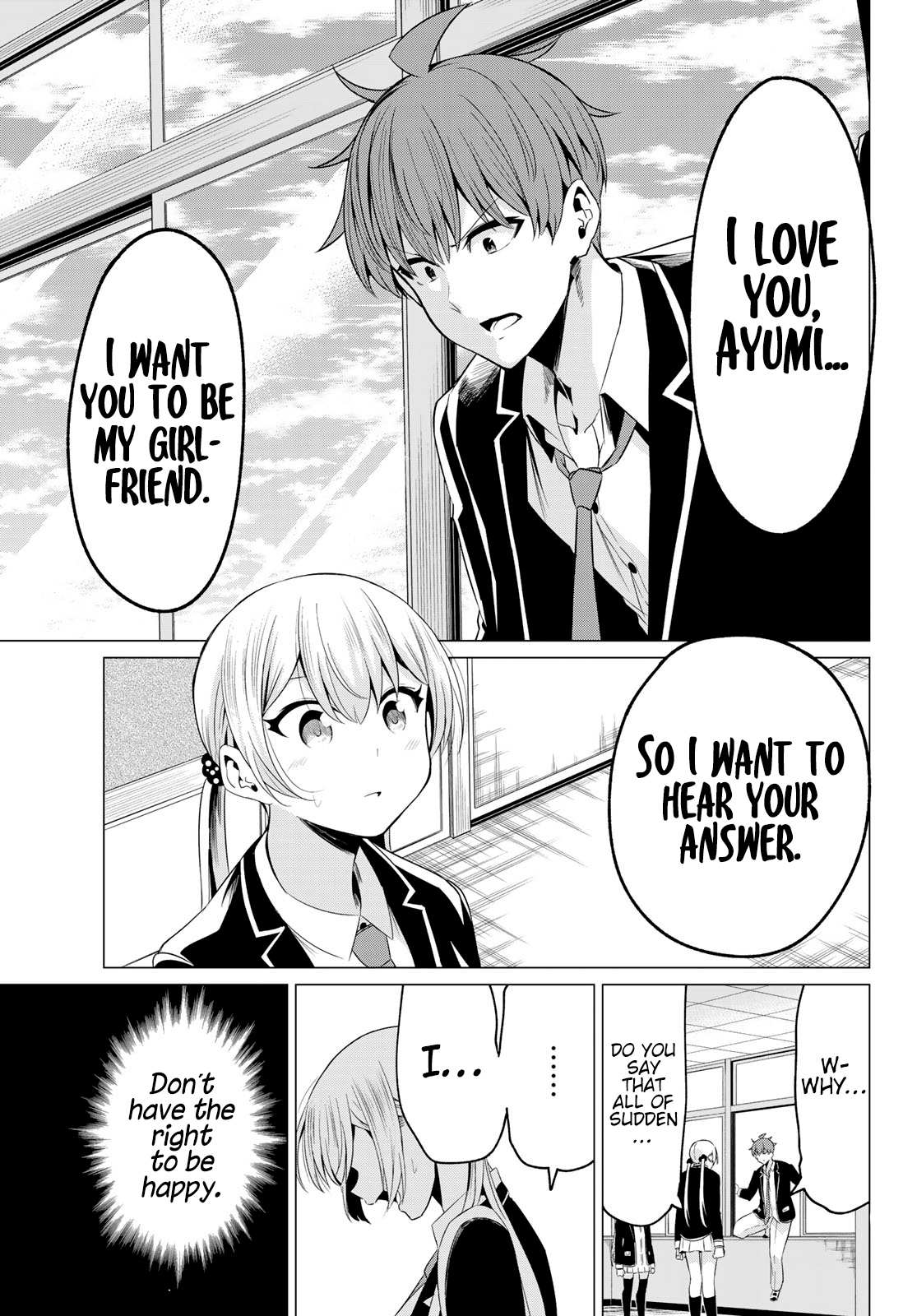 Sekai ka Kanojo ka Erabenai Chapter 40 page 7 - 