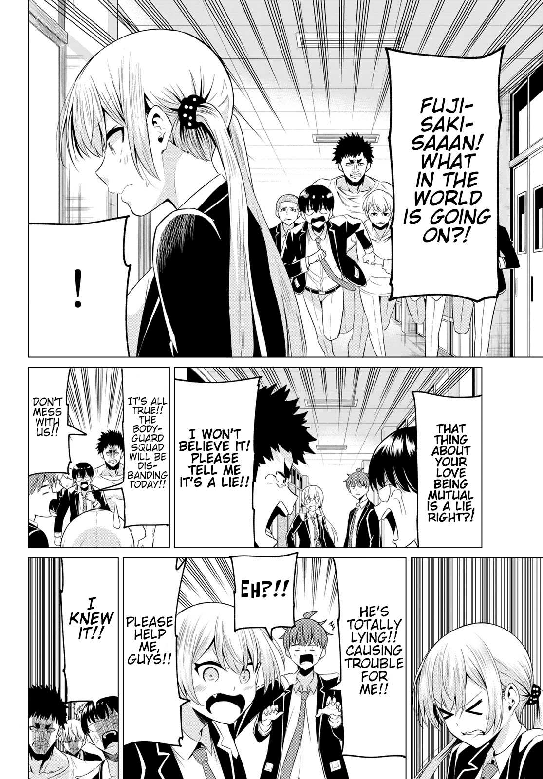 Sekai ka Kanojo ka Erabenai Chapter 40 page 8 - 